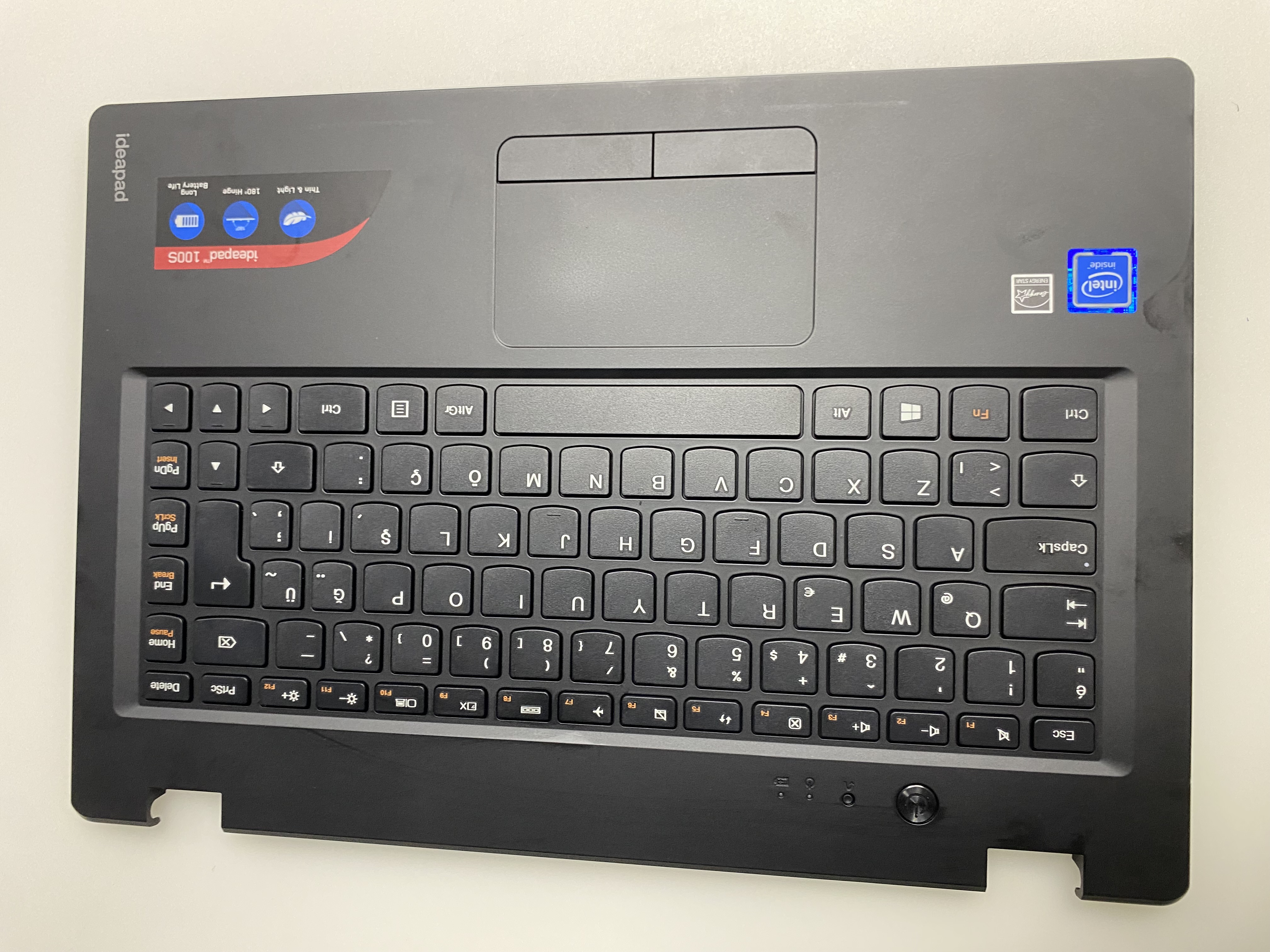 LENOVO İDEAPAD 100S-14IBR  ORJİNAL ÇIKMA  ÜST KASA KLAVYE DAHİL