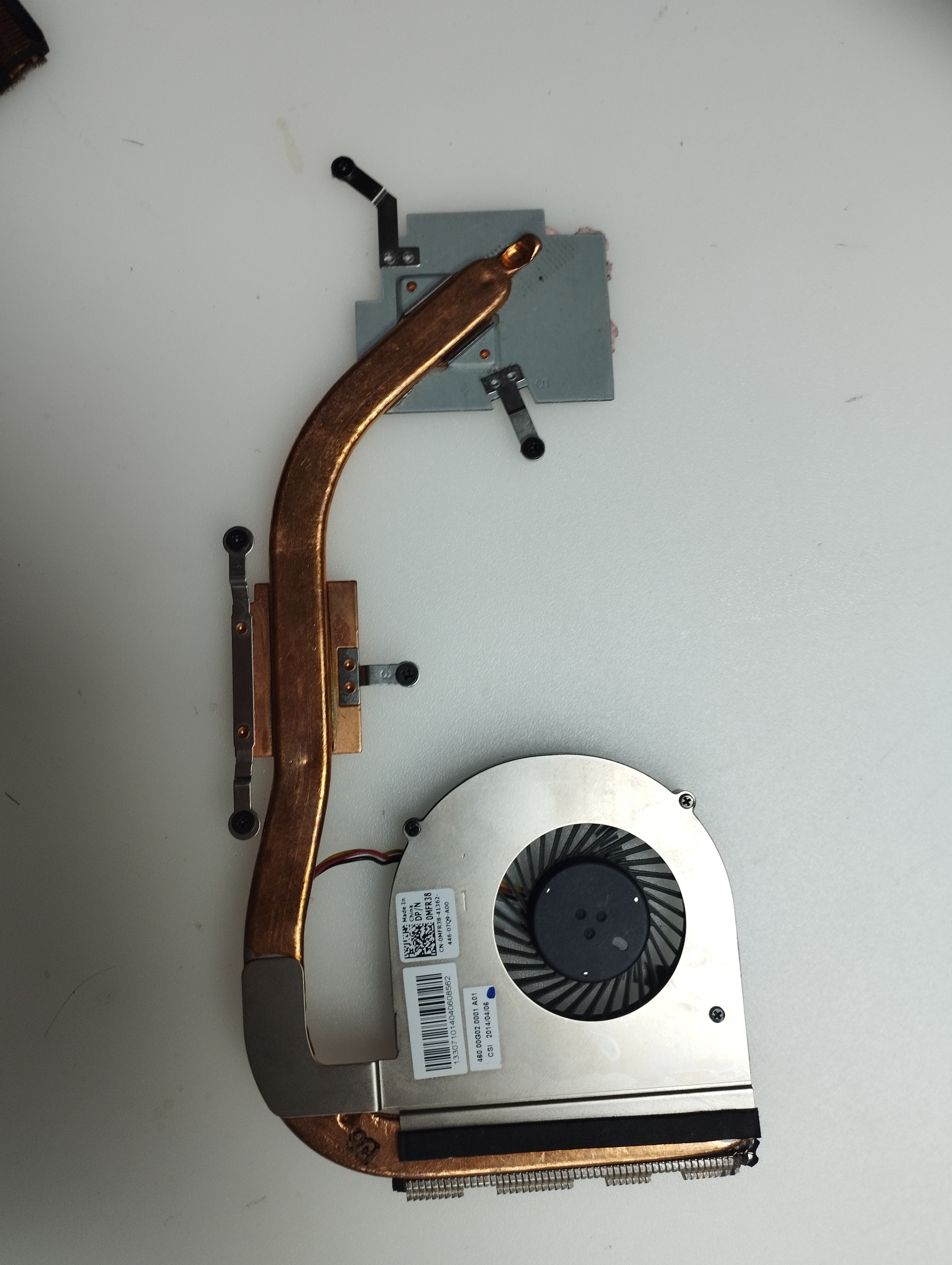  DELL INSPİRON MFR38 0mfr38 SOĞUTU FAN