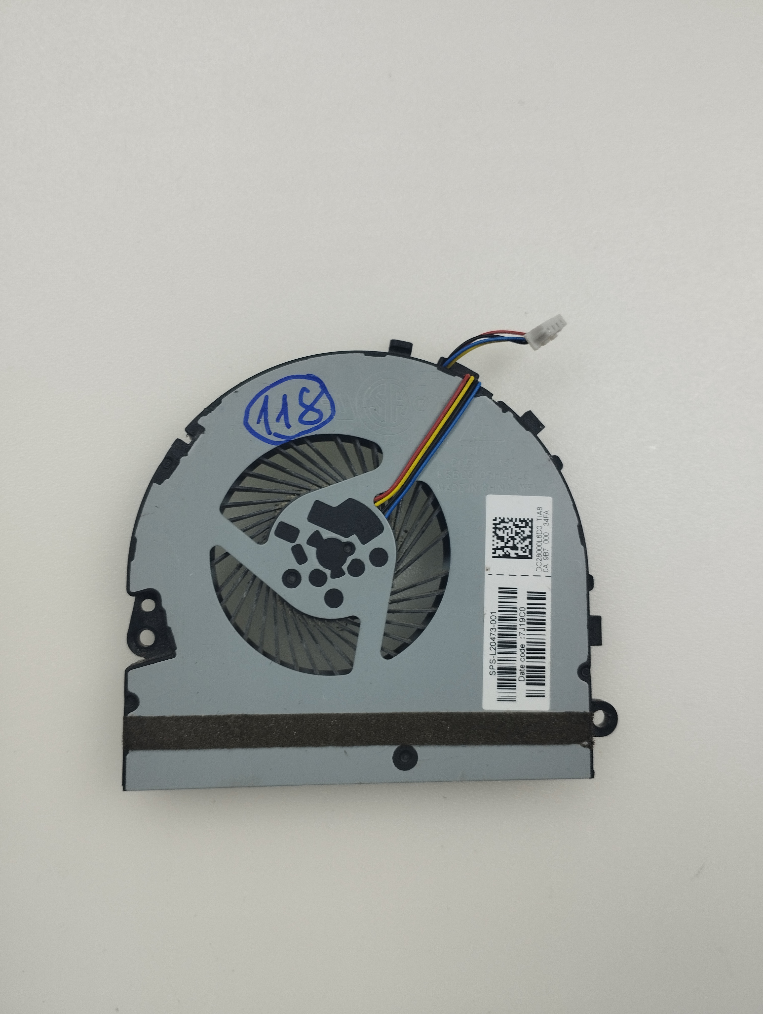 ORİJİNAL HP 15-DA, 15-DB, 15-DI, 15-DR, 15Q-DX, 15T  SOĞUTUCU FAN