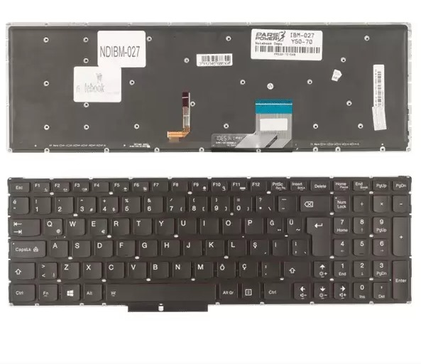 ORİJİNAL LENOVO Y50-70 KLAVYE Y50-70 KLAVYE 