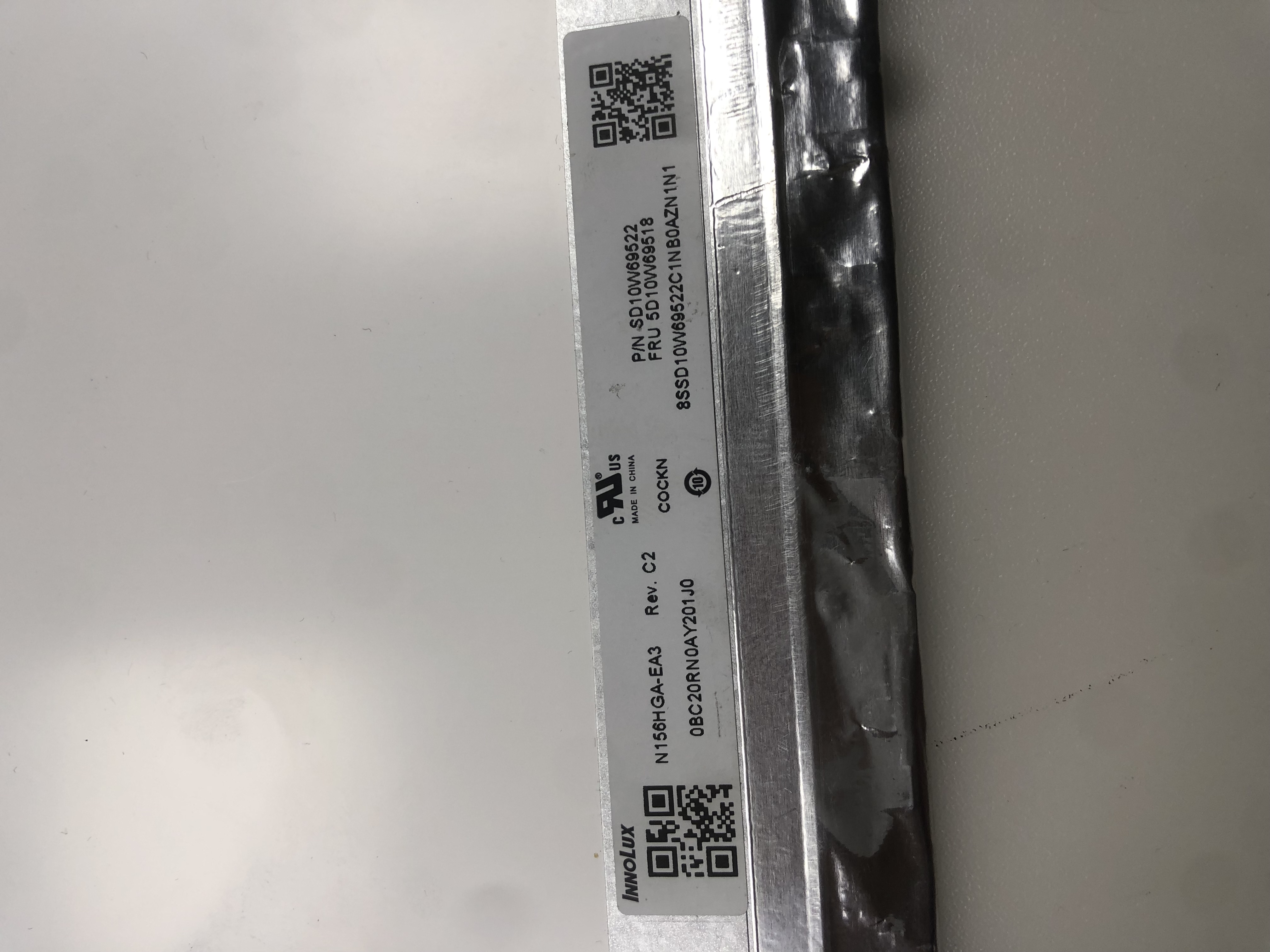 ORİJİNAL ÇIKMA N156HGA-EA3 REV.C1 NOTEBOOK LCD EKRAN (15.6 SlİM LED 30 PİN IPS)