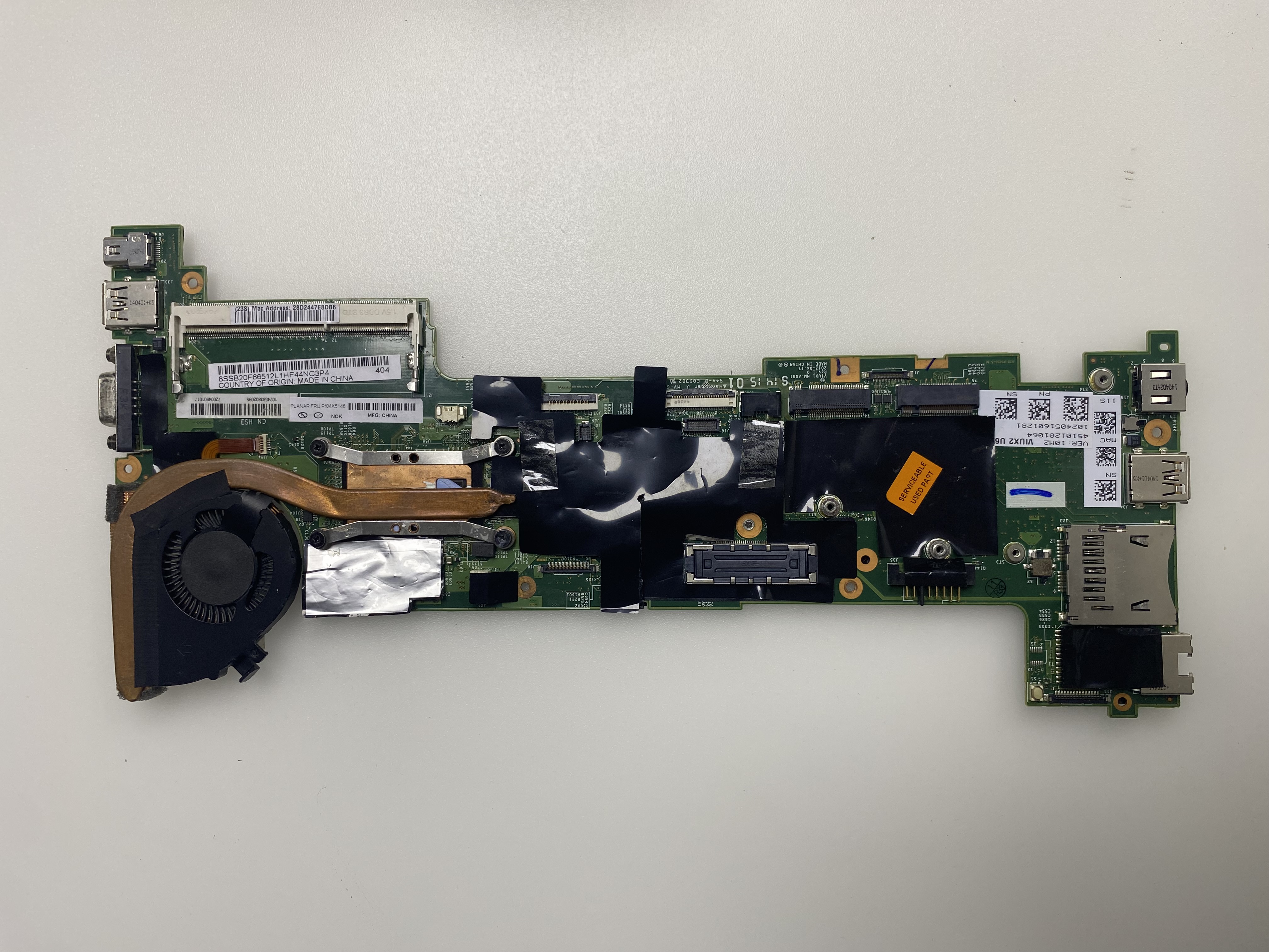 LENOVO NM-A091 X250 SIFIR KART