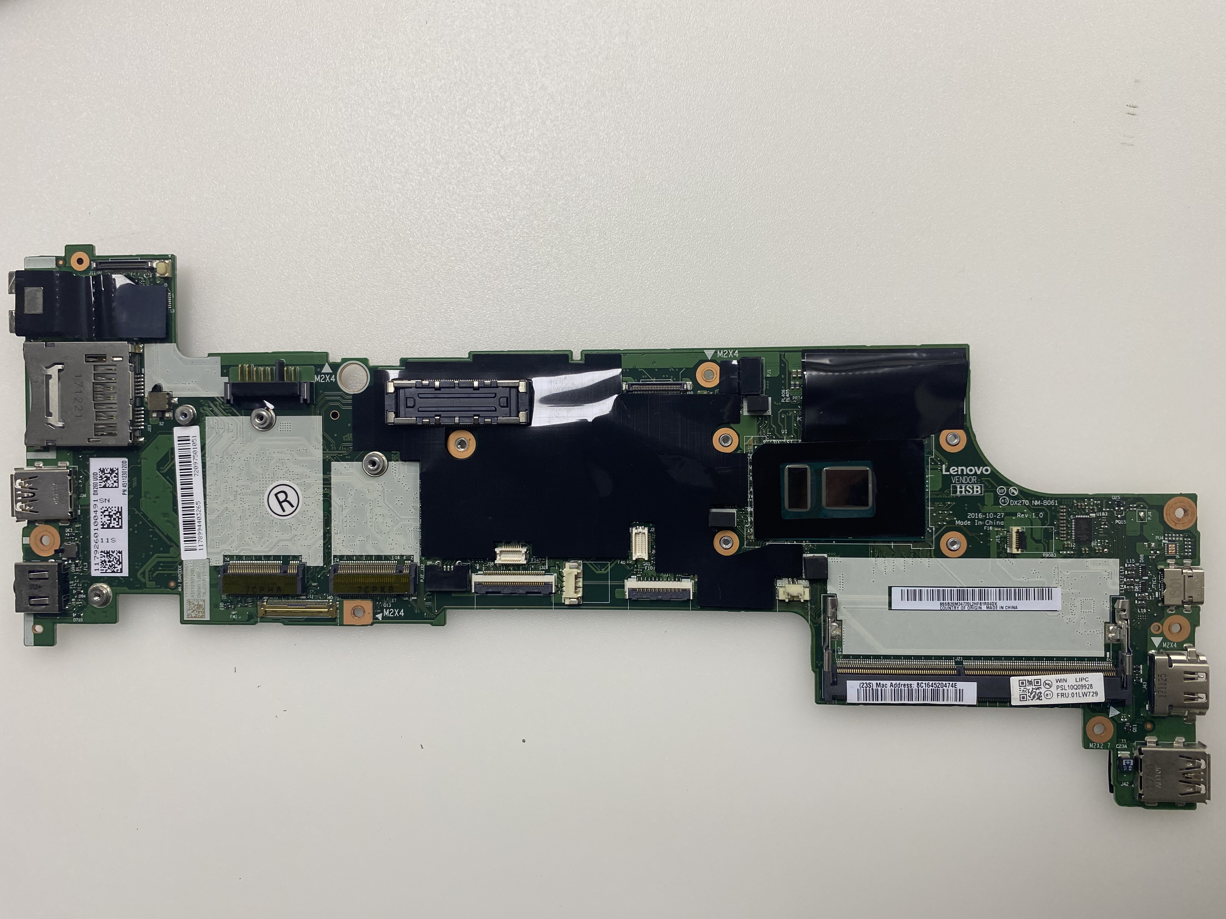 LENOVO NM-B061 X270 SIFIR KART