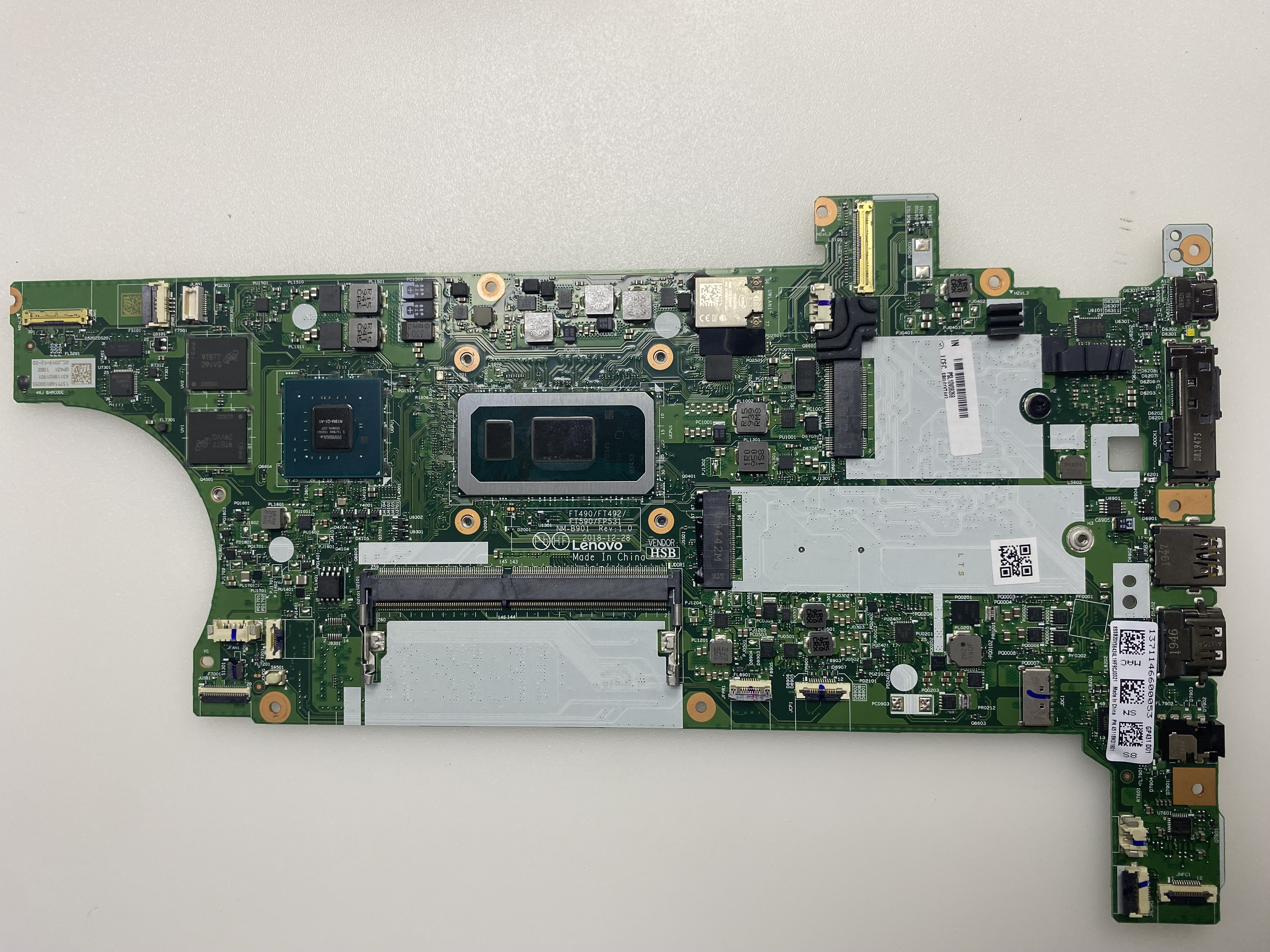 LENOVO NM-B901 T490 SIFIR KART