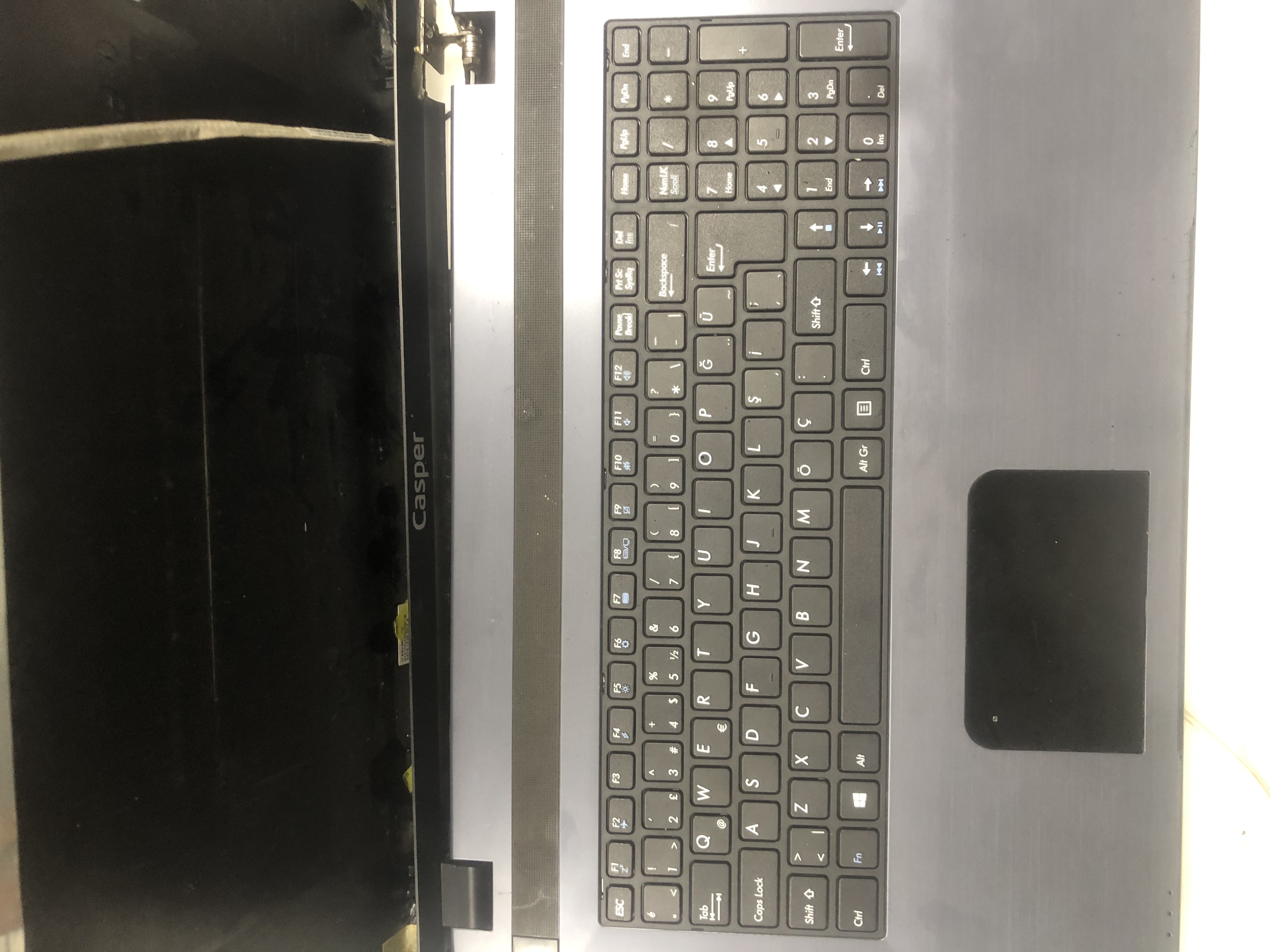 ORİJİNAL CASPER EXCALİBUR CHY 17.3 NB KLAVYE CHY 17.3 NB KLAVYE