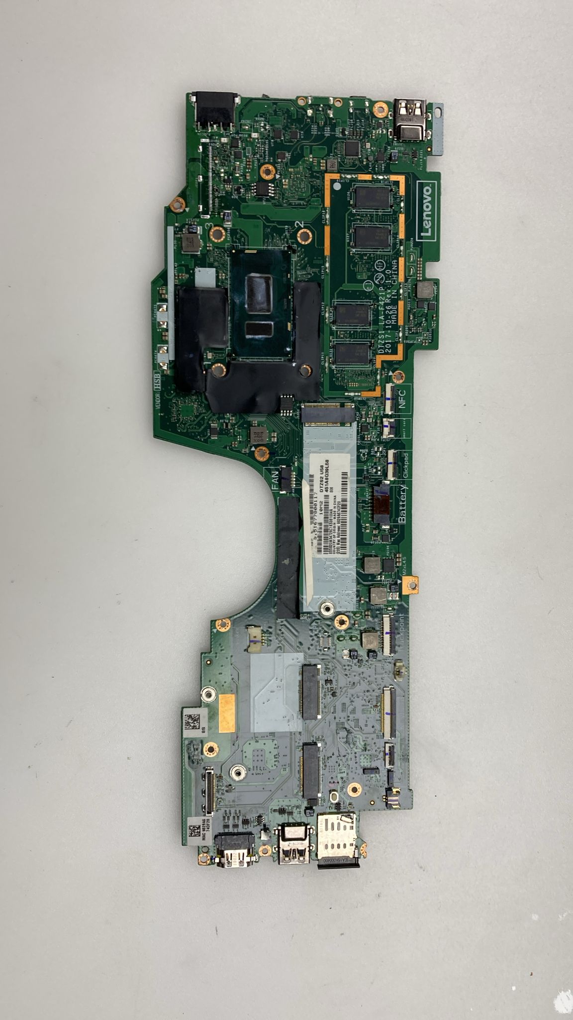 LENOVO X380 YOGA DTZS1 LA-F421P 2. EL KART