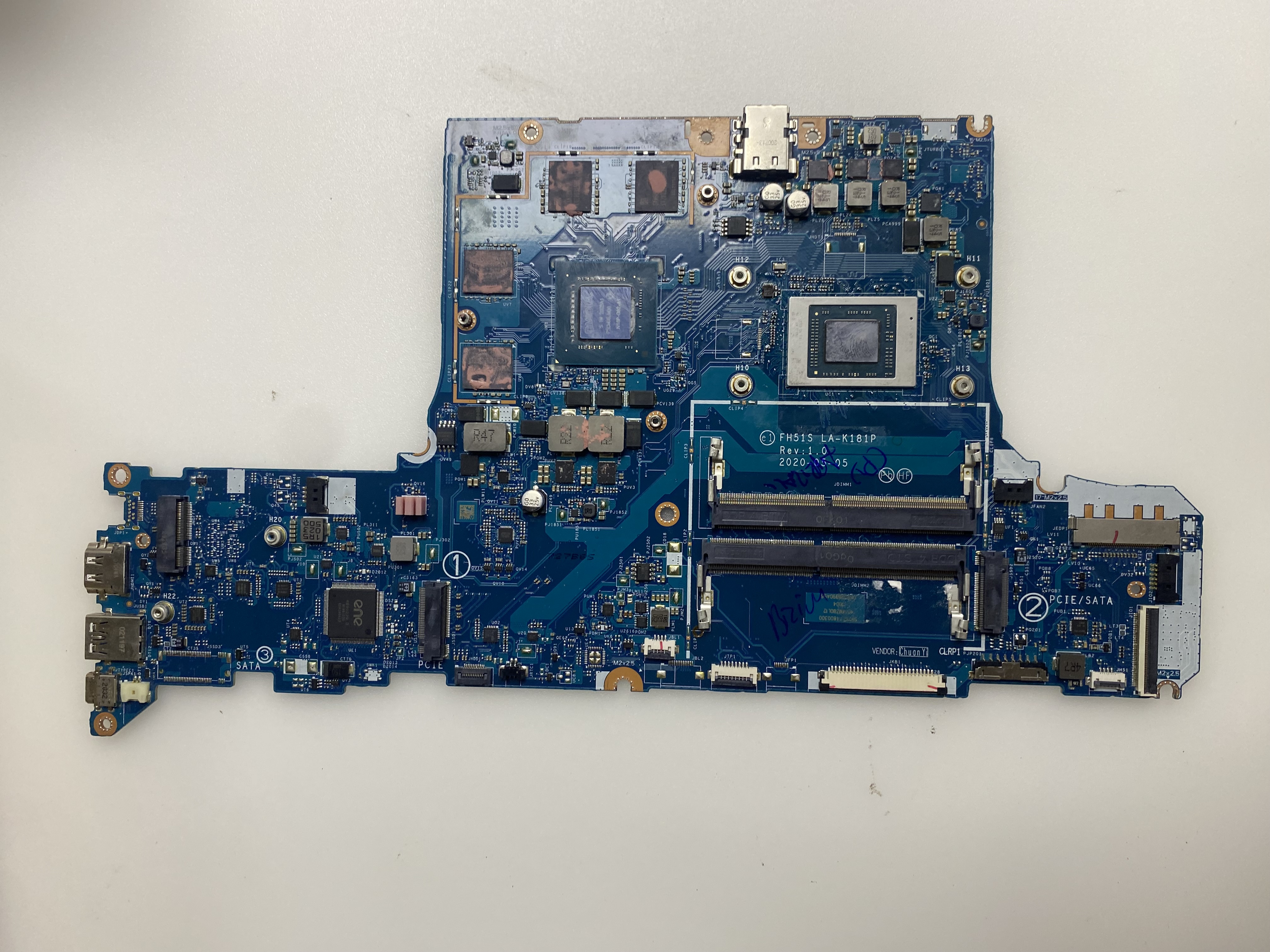 ACER FH51S LA-K181P REV 1.0  2. EL ANAKART