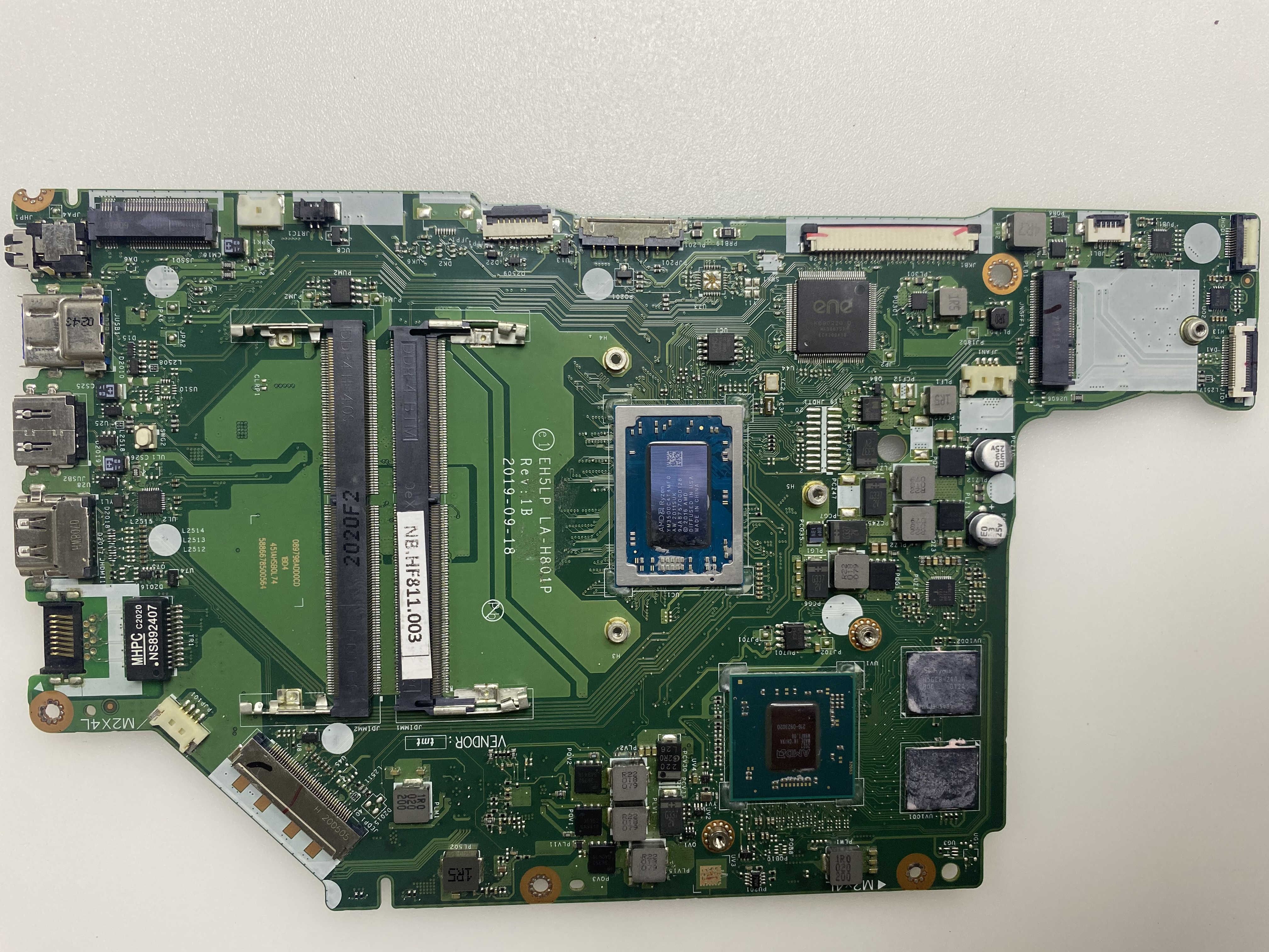 ACER LA-H801P 2. EL ANAKART