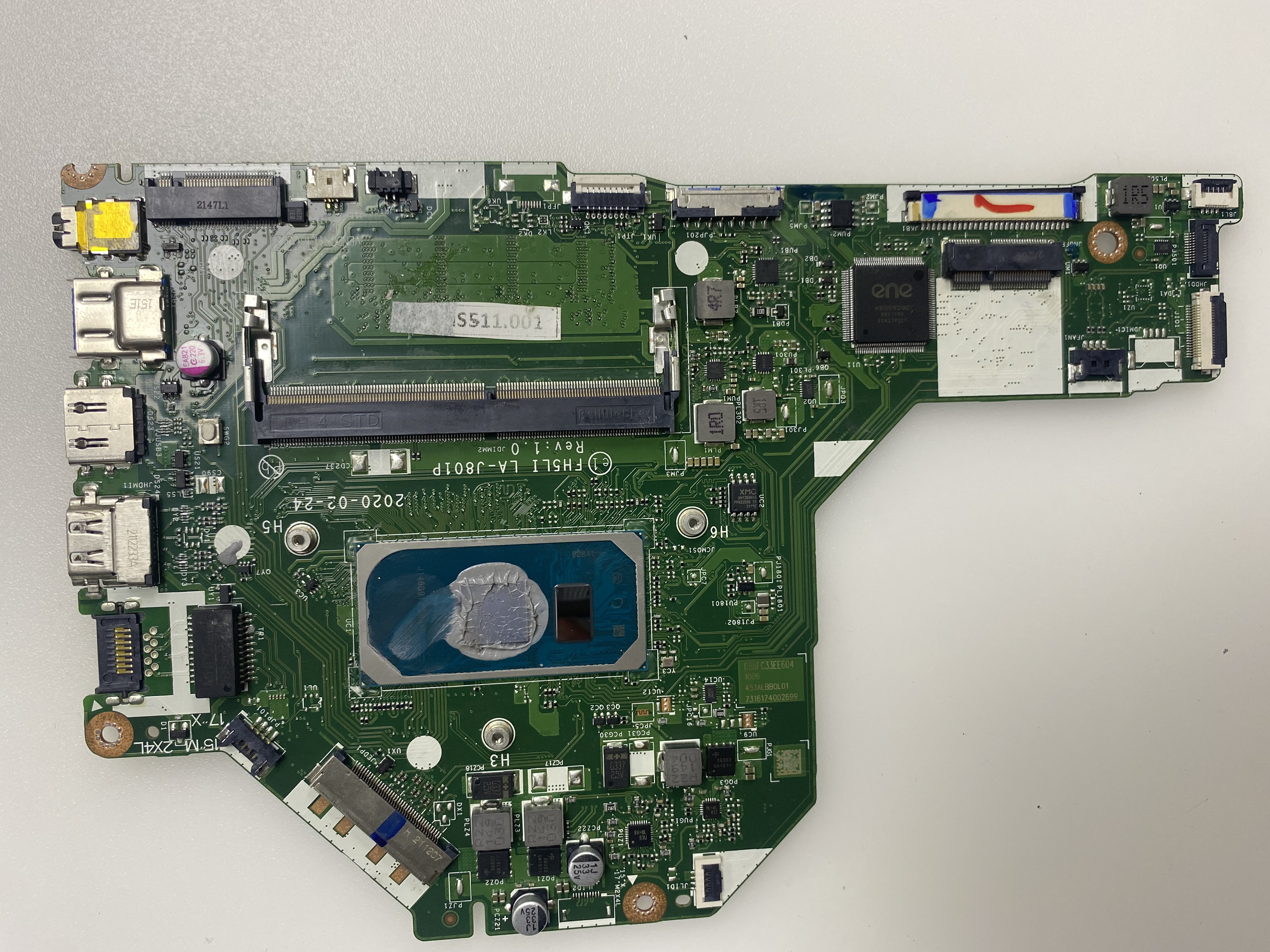 ACER LA-J801P   5 2. EL ANAKART