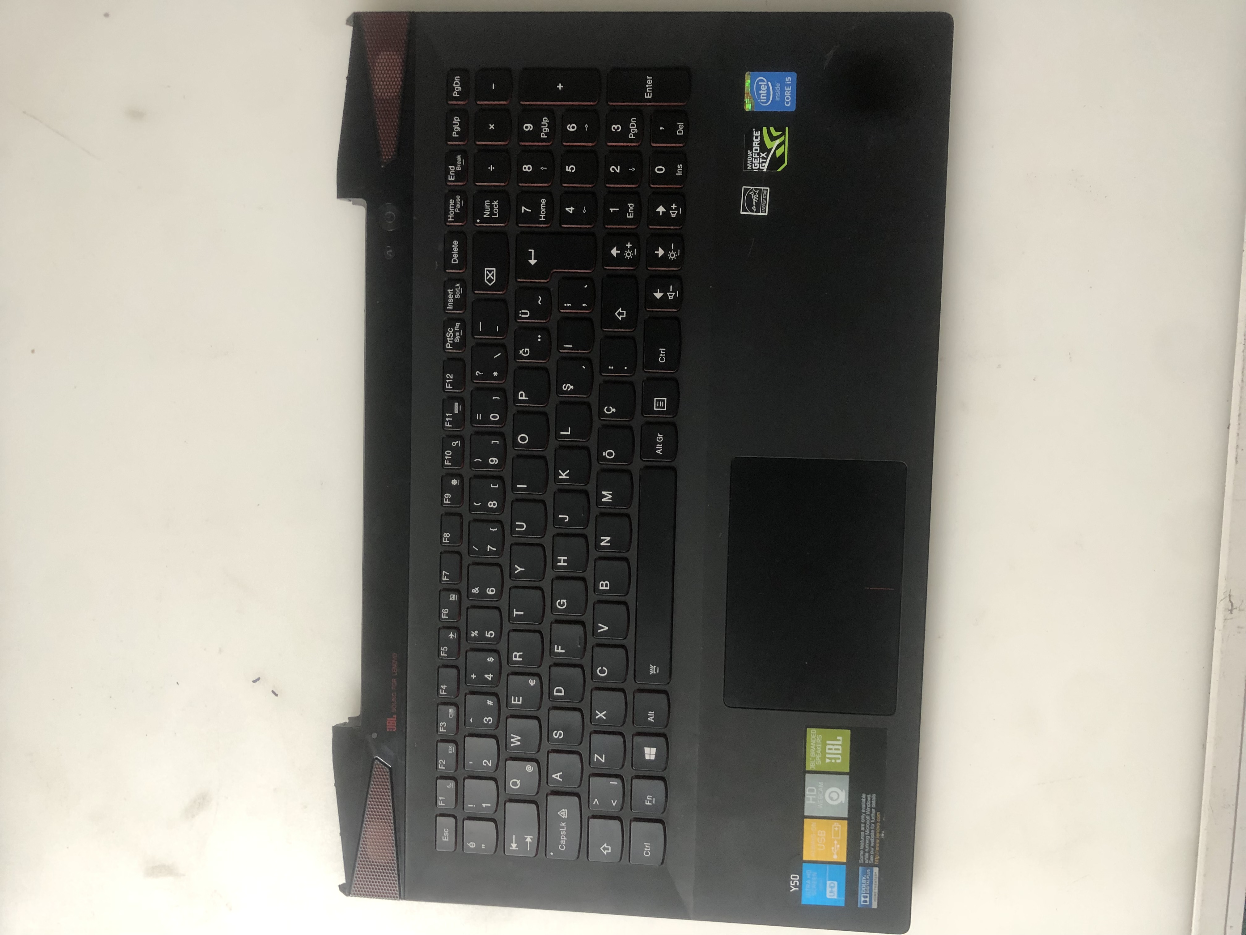 ORİJİNAL LENOVO Y50-70 ÜST KASA Y50-70 ÜST KASA 