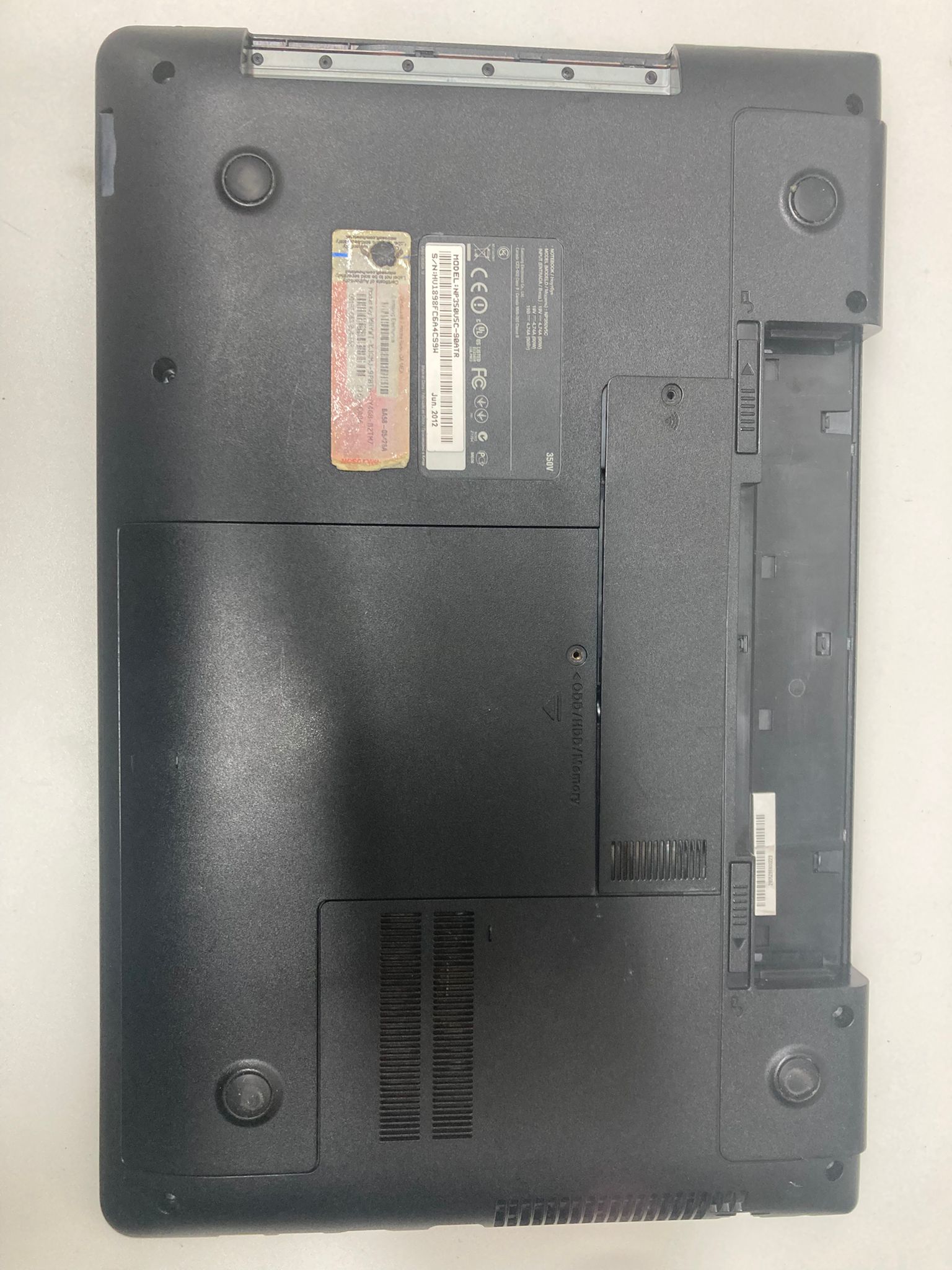 ORJİNAL SAMSUNG NP350V5C ALT KASA 