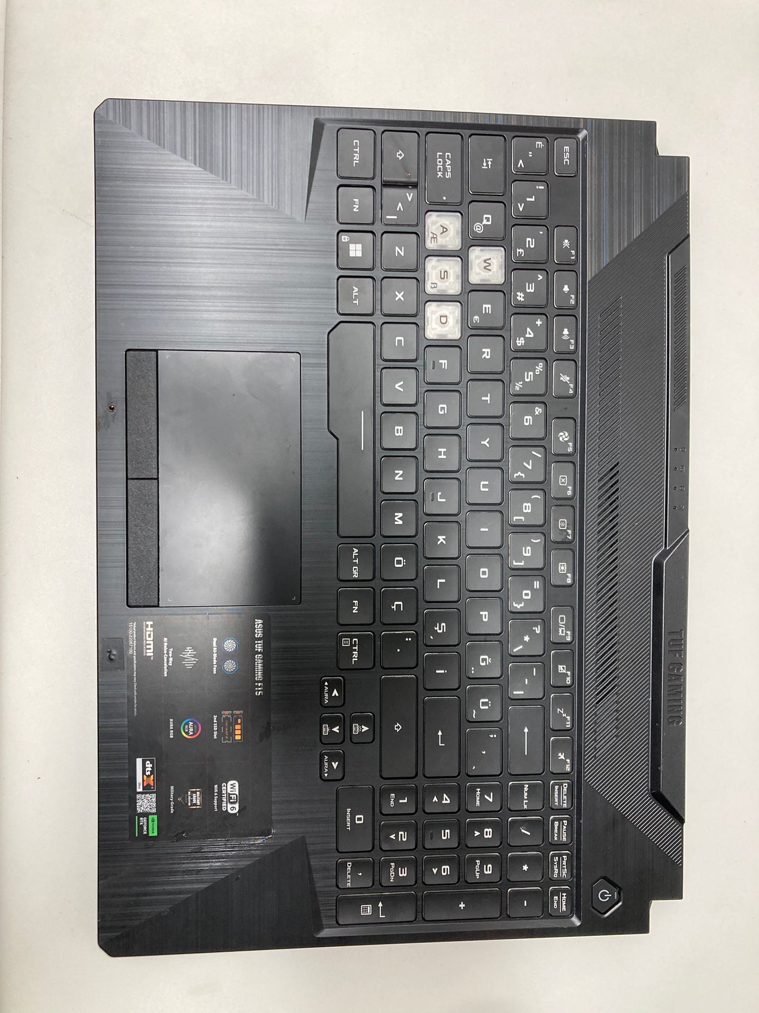 ORJİNAL ASUS FX506L ÜST KASA