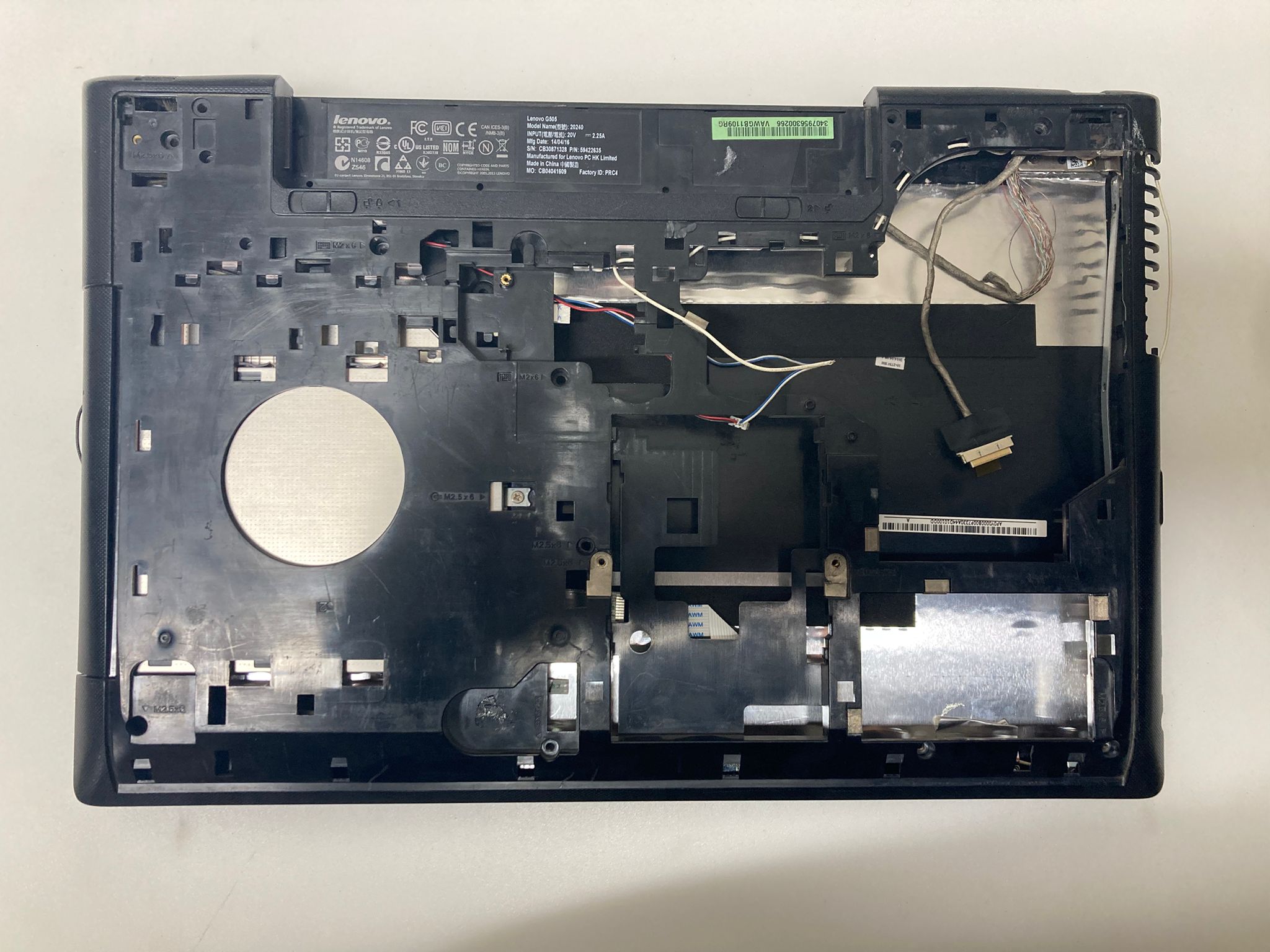 ORJİNAL LENOVO G505 ALT KASA