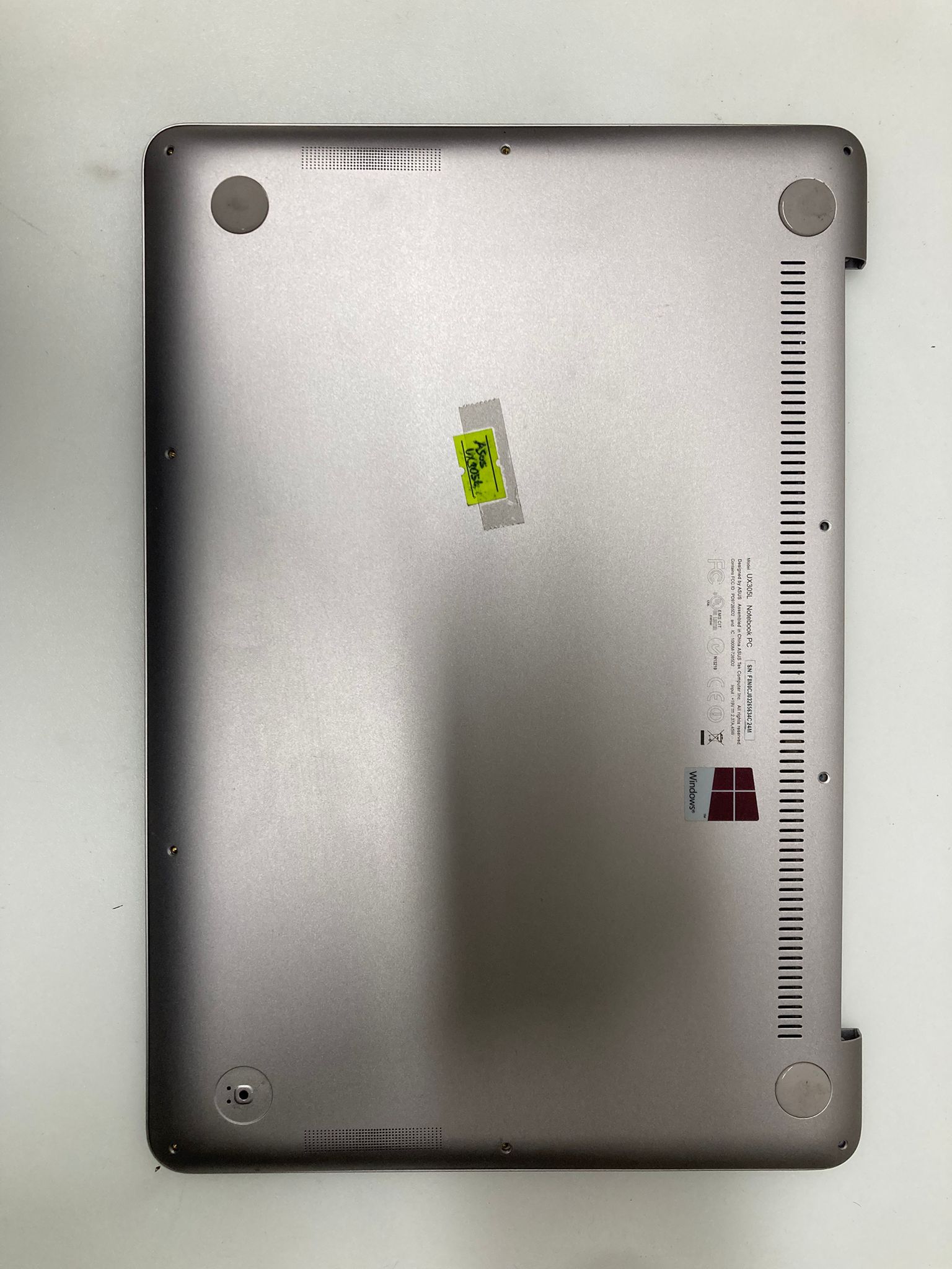 ORJİNAL ASUS UX305L NOTEBOOKPC ALT KASA