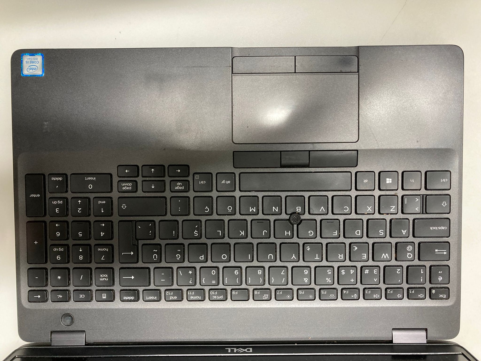 ORJİNAL DELL 5500 ÜST KASA - KLAVYE