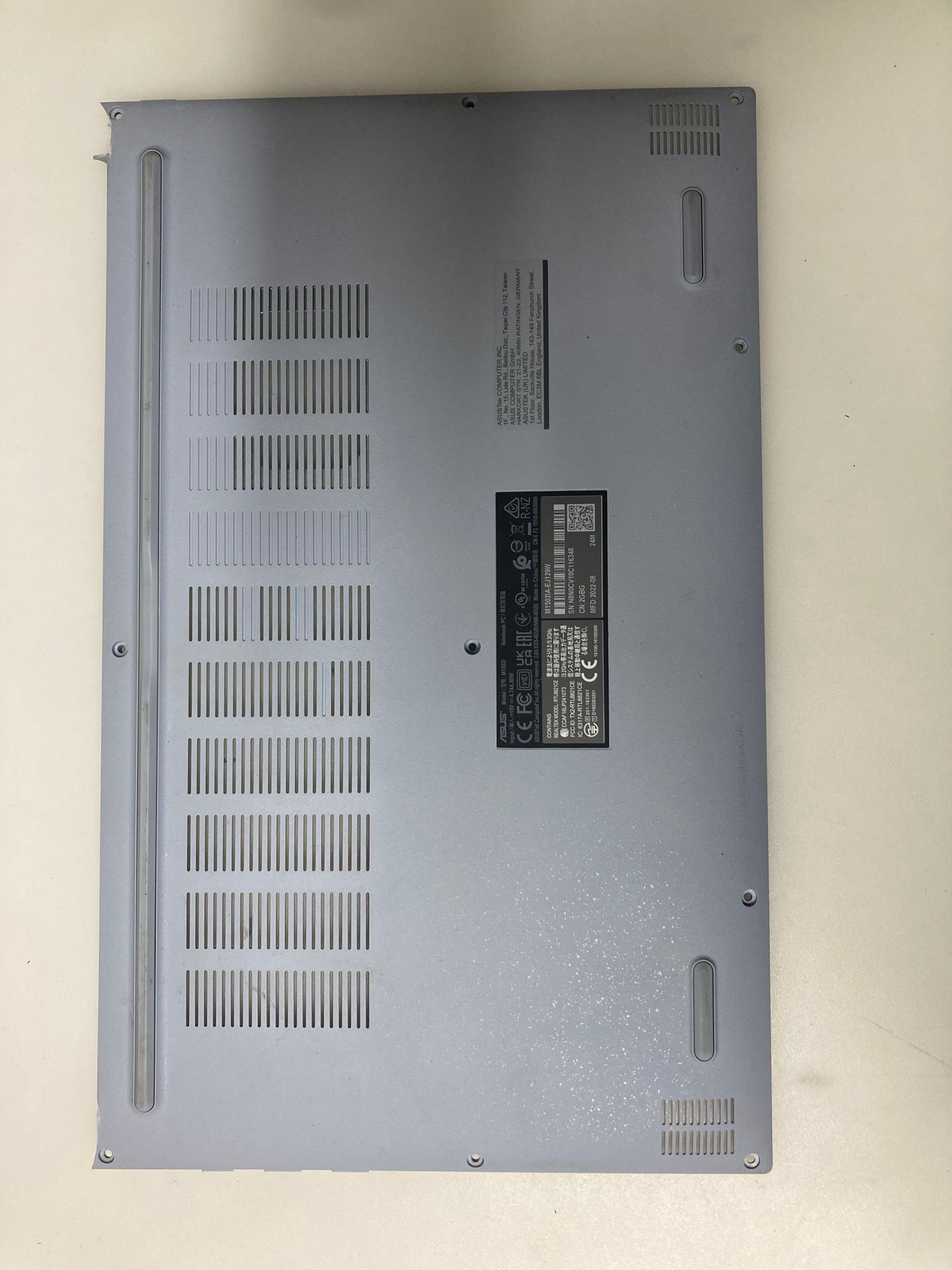 ORJİNAL ASUS VİVOBOOK M1502I ALT KASA